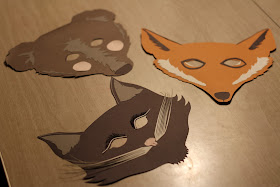 on my honor...: DIY: Spirit Animal Masks