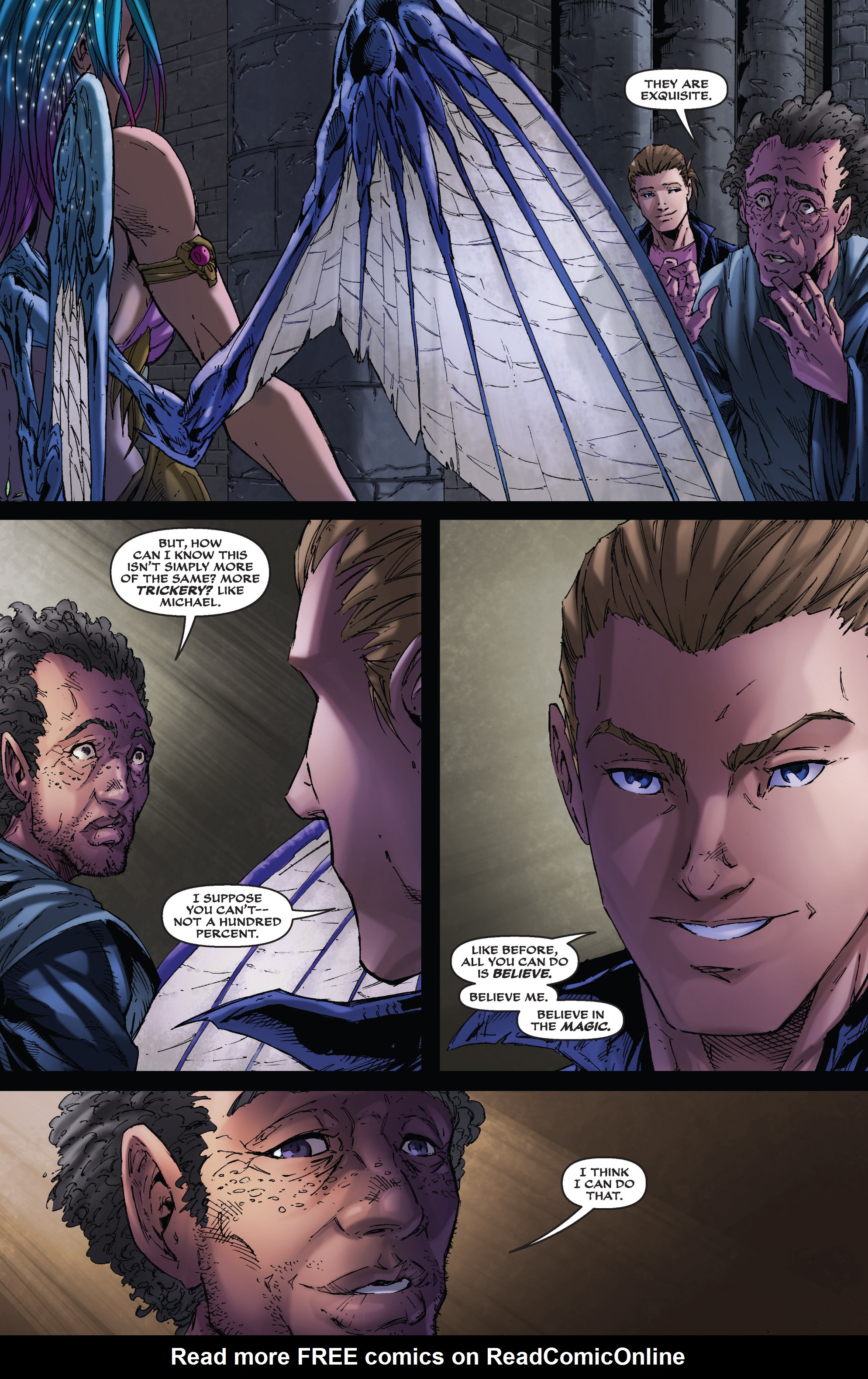 Read online Michael Turner's Soulfire (2013) comic -  Issue #8 - 19