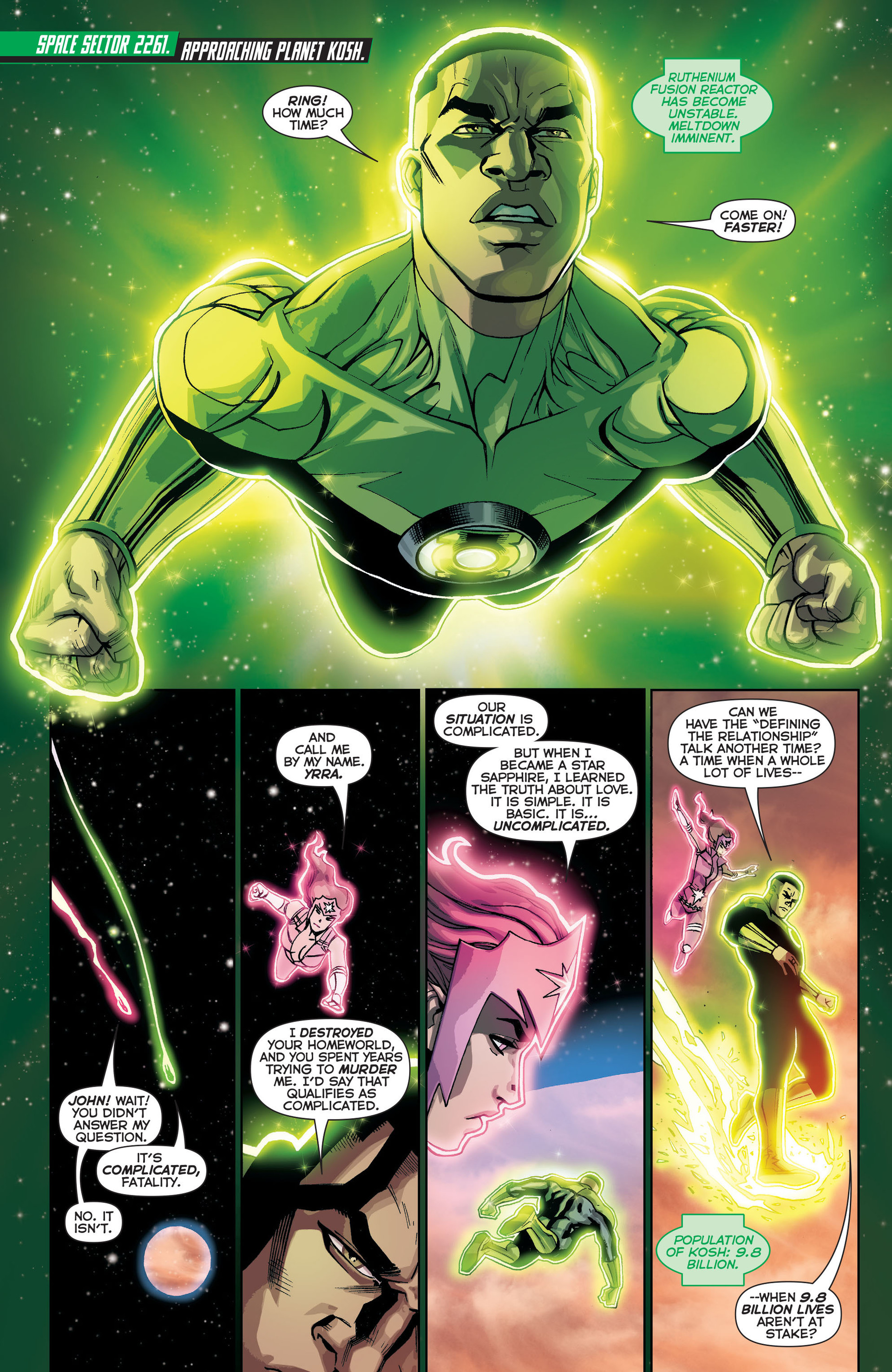 Read online Green Lantern Corps (2011) comic -  Issue #21 - 2
