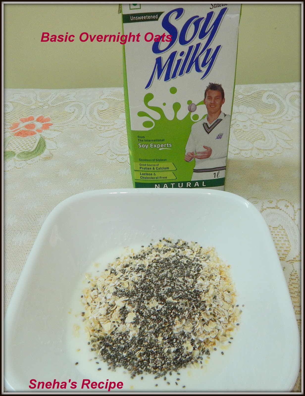 Basic Overnight Oats With Add Ins Foodieextravaganza Sneha's Recipe