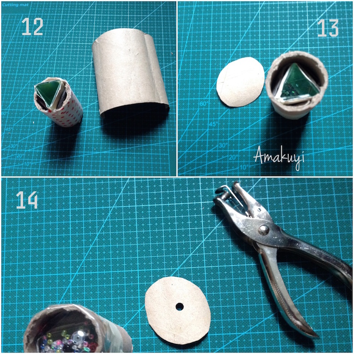 Cómo hacer un caleidoscopio infantil reciclando rollos de papel higiénico