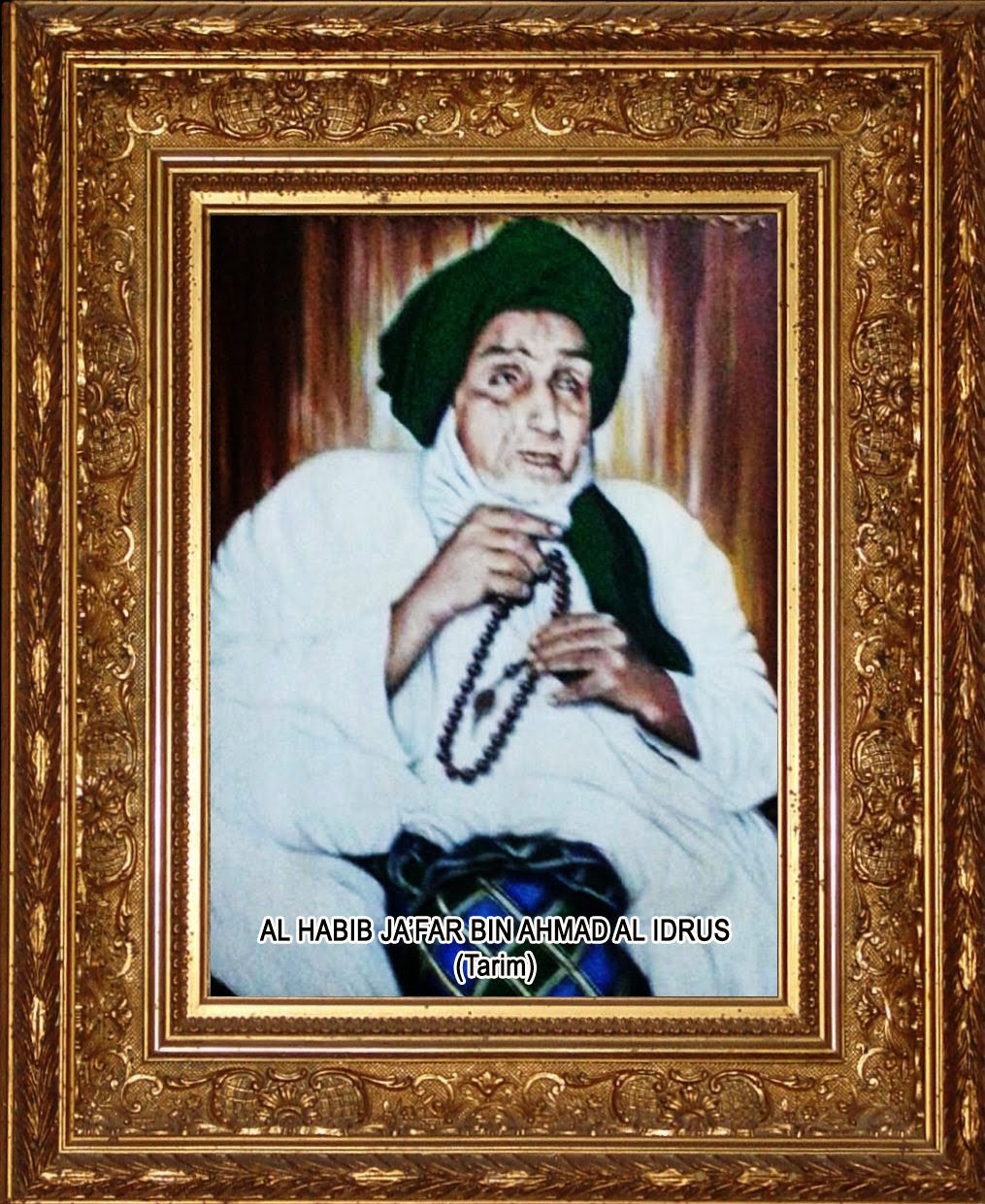 Lukisan Alim Ulama Dan Kaligrafi - Majelis Ta'lim Almunawwarah