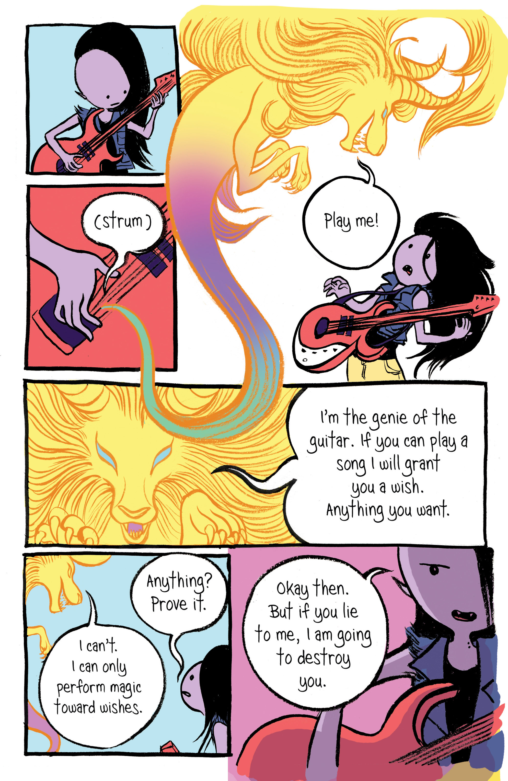 Read online Adventure Time: Marceline and the Scream Queens comic -  Issue #1 - 23