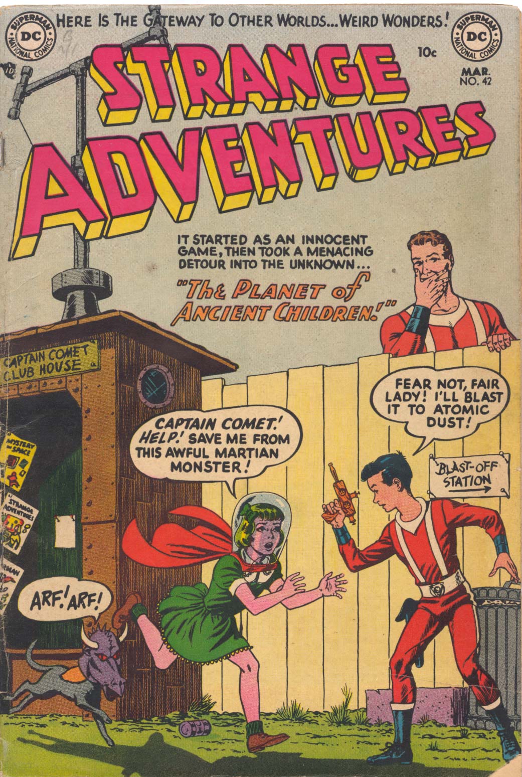 Read online Strange Adventures (1950) comic -  Issue #42 - 1