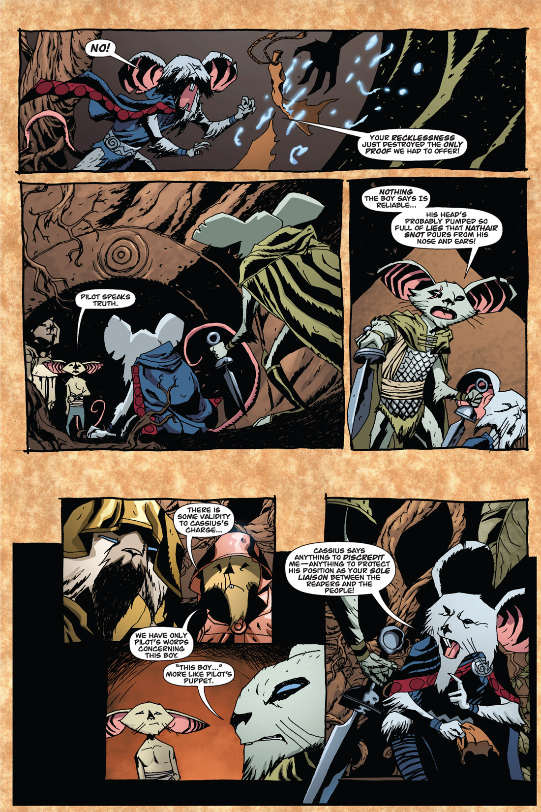 Read online The Mice Templar Volume 1 comic -  Issue #6 - 11