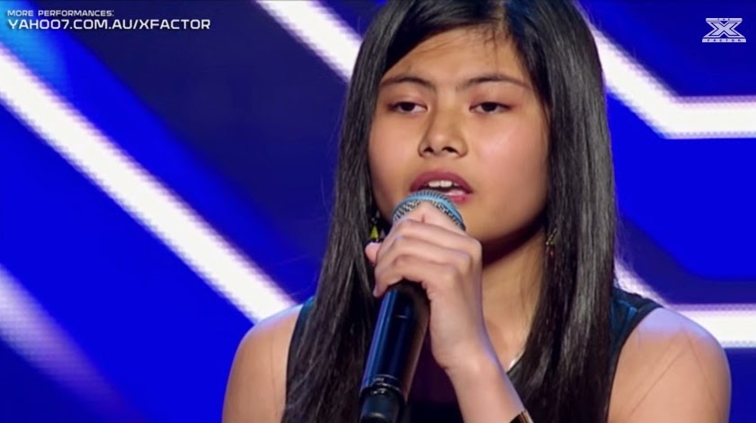 14-year old Marlisa Punzalan impressed the judges X Factor Au