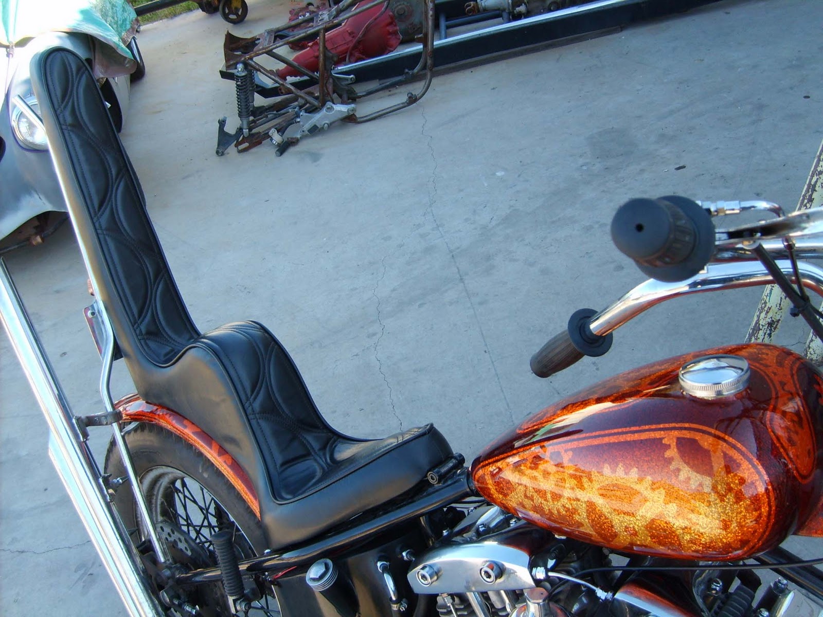 shovelhead seat