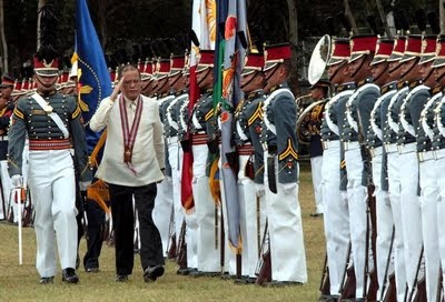 Aquino at the PMA