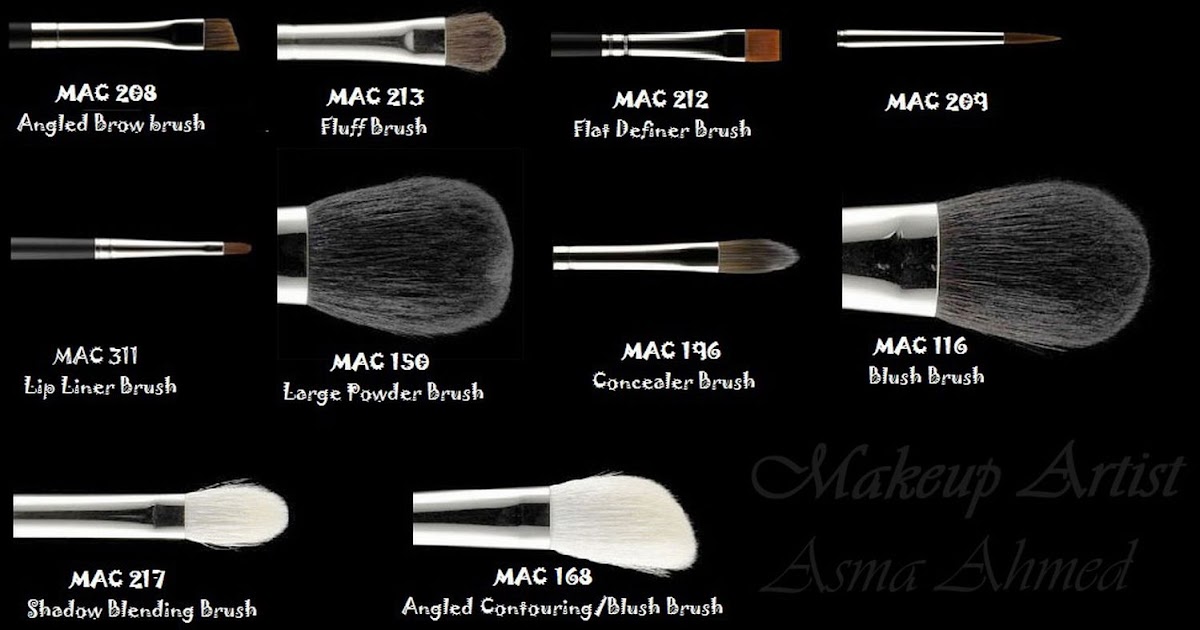 mac flat concealer brush