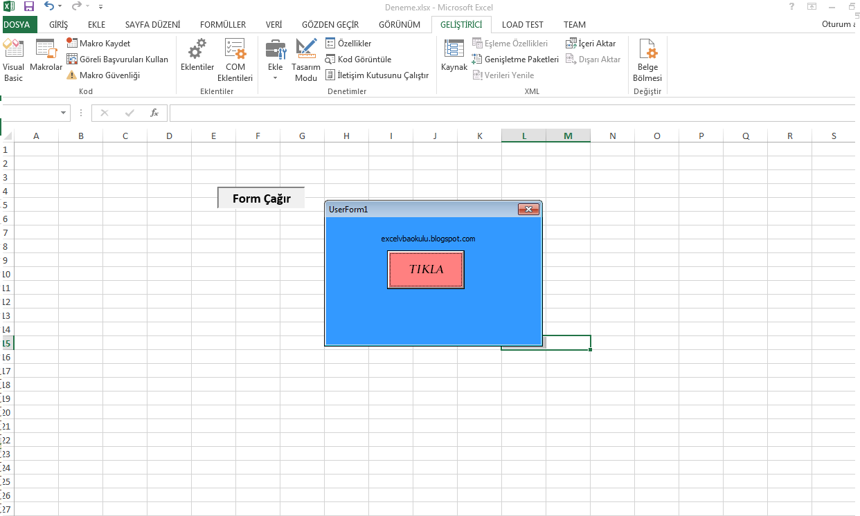 excel vba