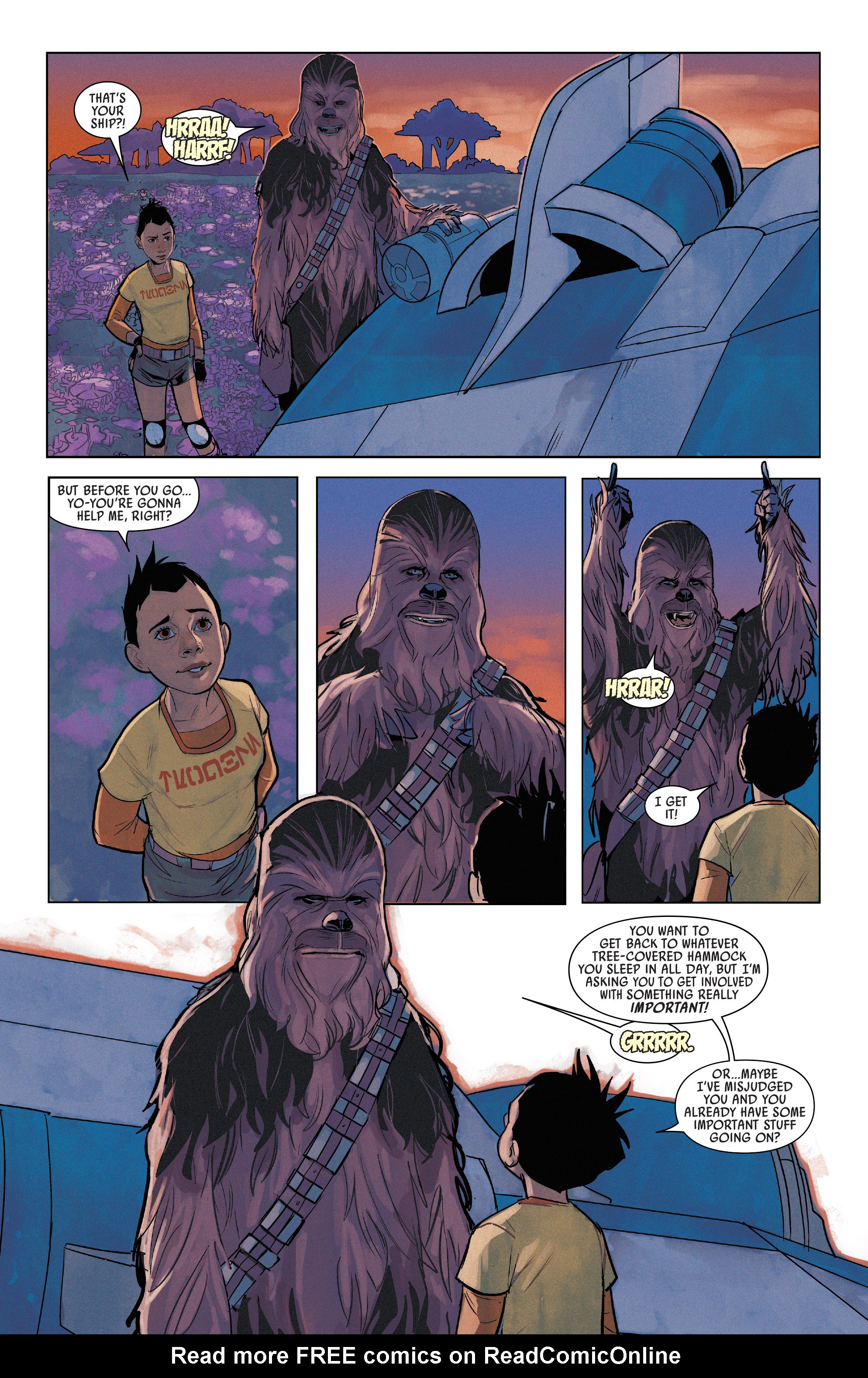 Read online Chewbacca comic -  Issue #1 - 18