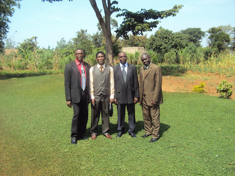 Pastor Stephen, Pastor Richard, Pastor Moses and Pastor Jonathan.