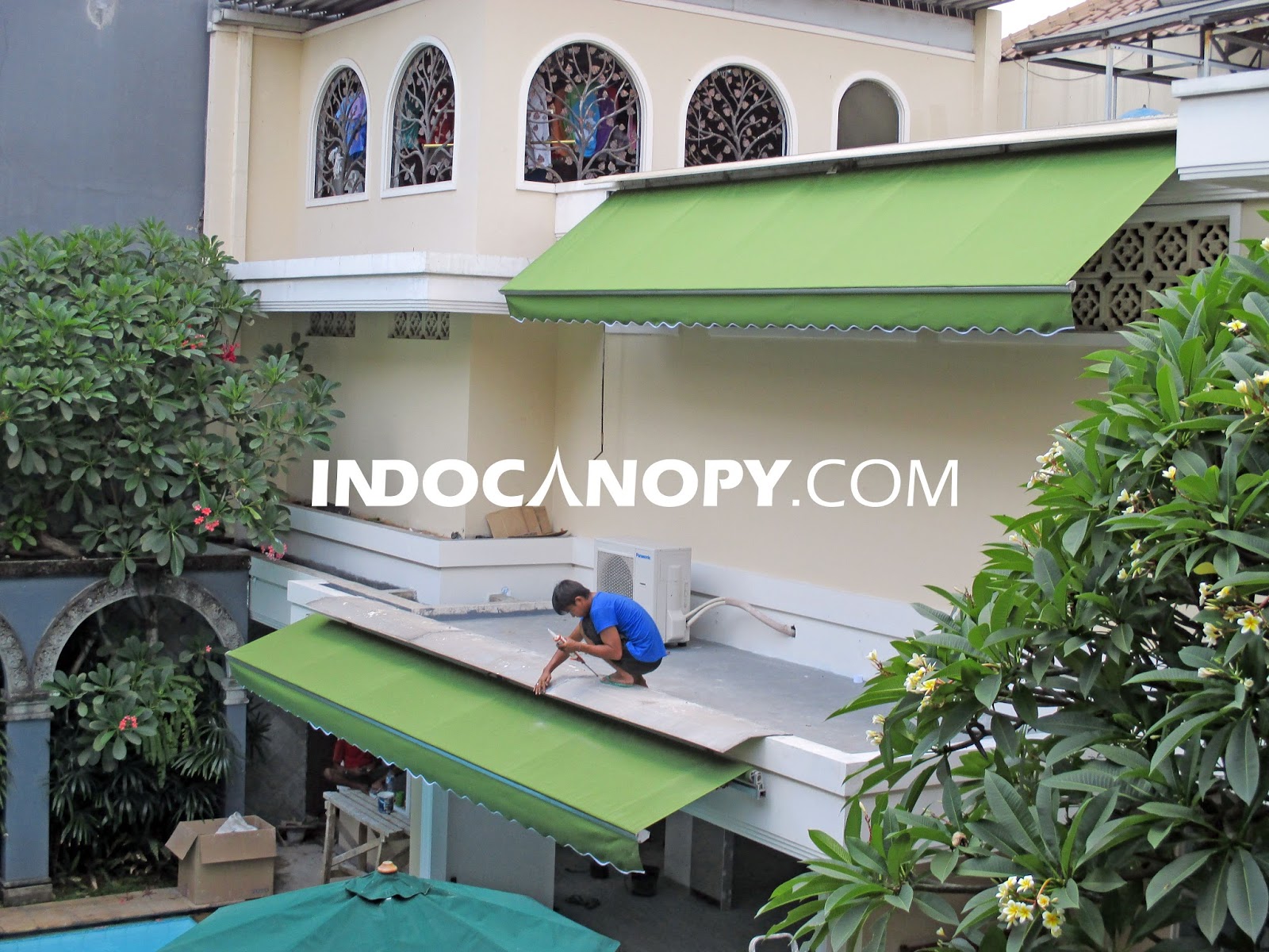 Jual Awning Gulung Tangerang Gratis Pasang Jasa Canopy