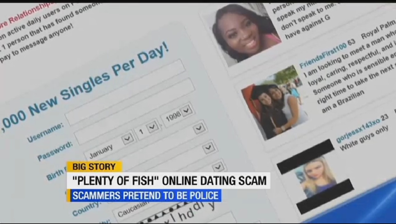 secure online dating scam