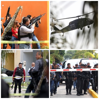 domingo, 23 de junio de 2019 El aparatoso enfrentamiento tras un ataque coordinado a policías en Ja