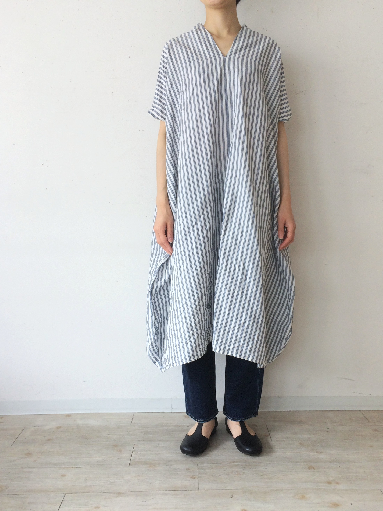 オールドマンズテーラー ワンピース ストラップ R & D.M.Co- オールドマンズテーラー コットン アーティチョーク