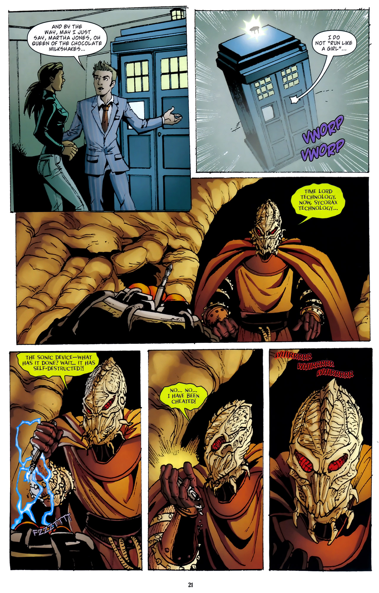 Read online Doctor Who (2008) comic -  Issue #1 - 23