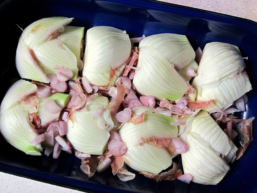 Genussbereit: Gestern bei Mama: Überbackener Fenchel nach Vincent Klink