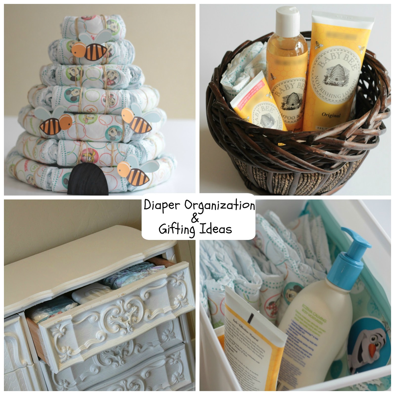 Diaper Organization, and gifting ideas. Nightchayde