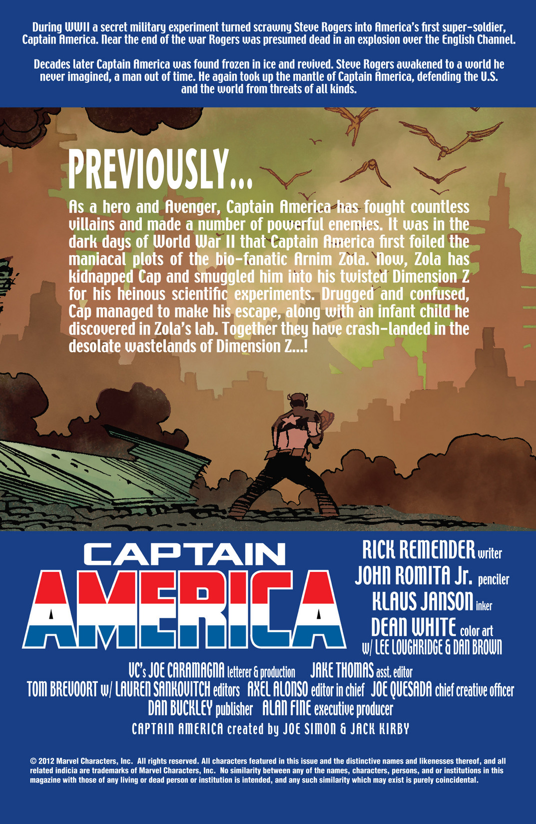 Read online Captain America (2013) comic -  Issue #2 - 2