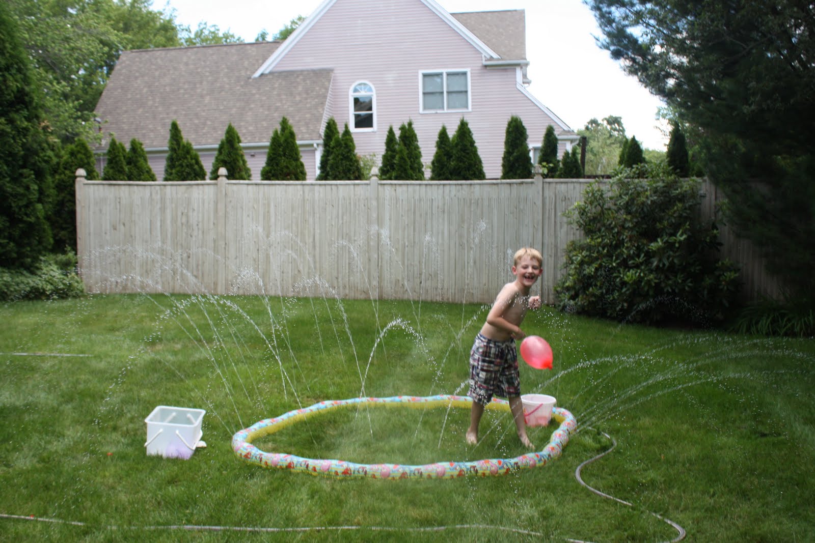 Superheroes and Princesses Frozen Water Balloon Art