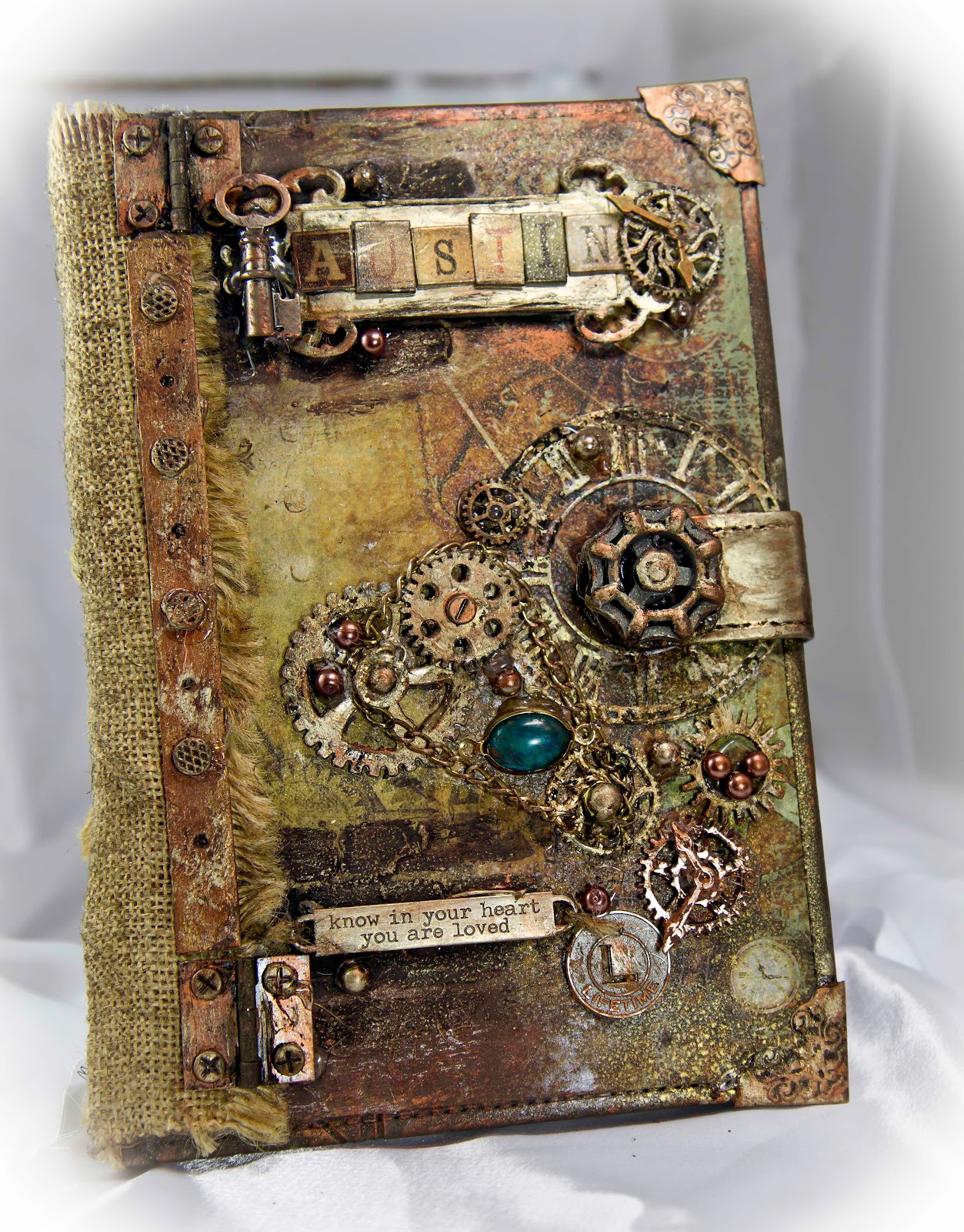 Creative Moments by Nancy Hill: Steampuck Journal