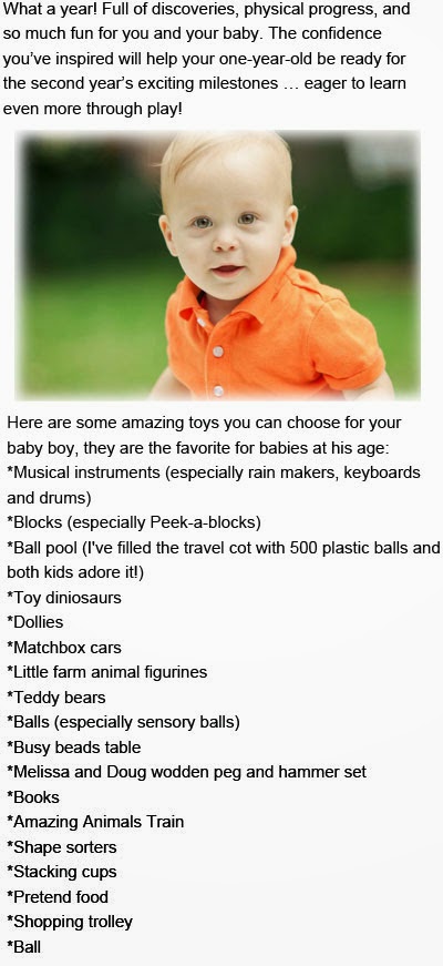 Toys for one year old boys