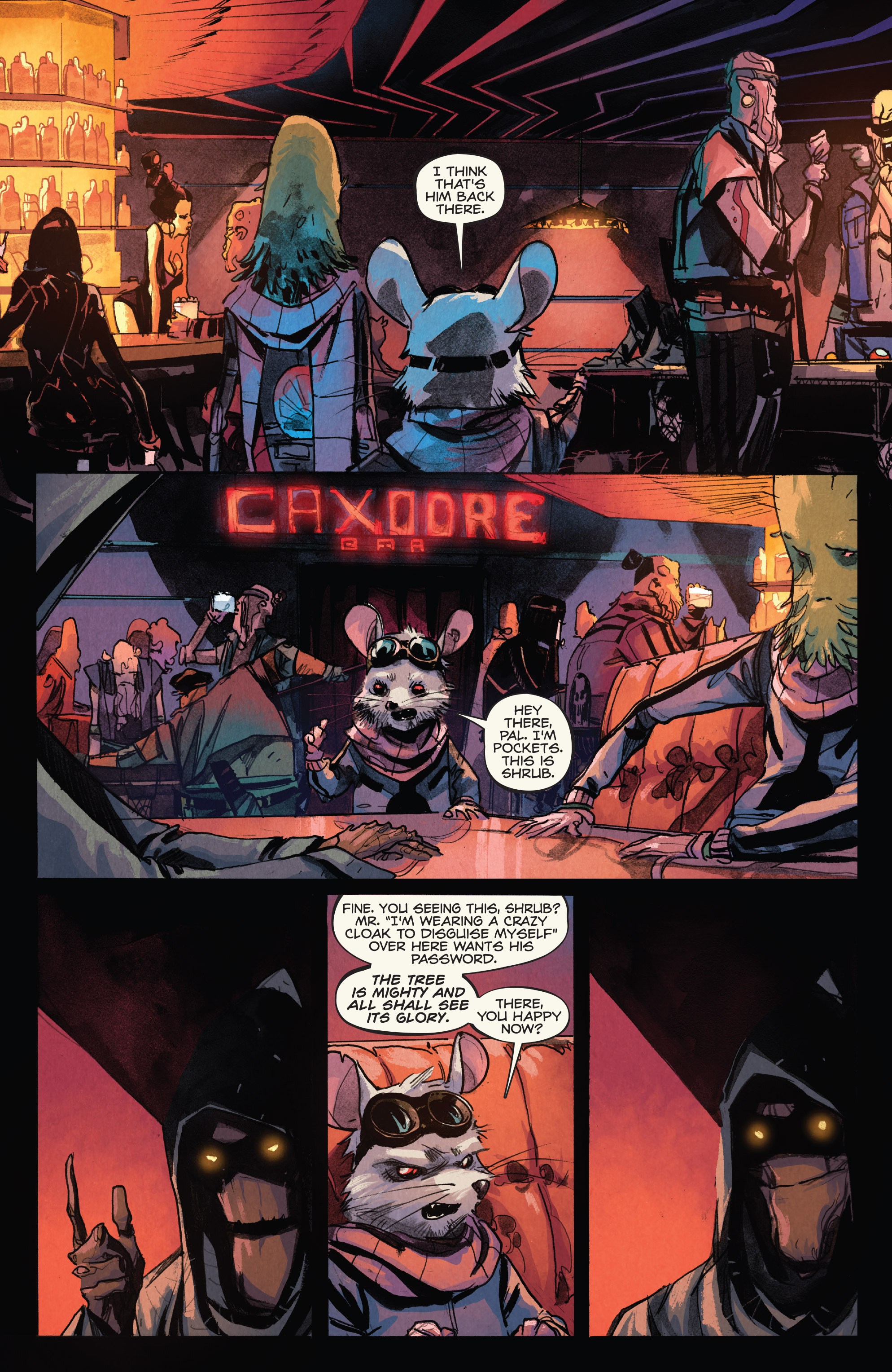 Read online Rocket Raccoon & Groot comic -  Issue #1 - 9