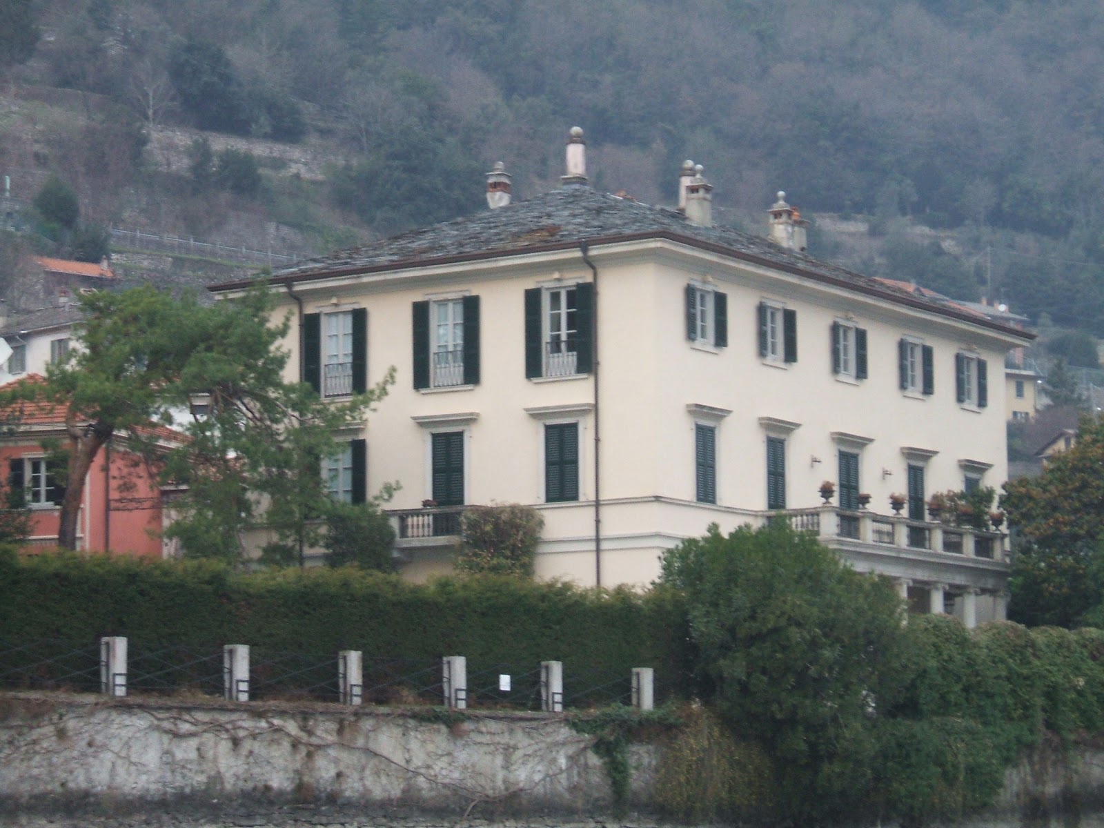 Villa Di George Clooney Sul Lago Di Como