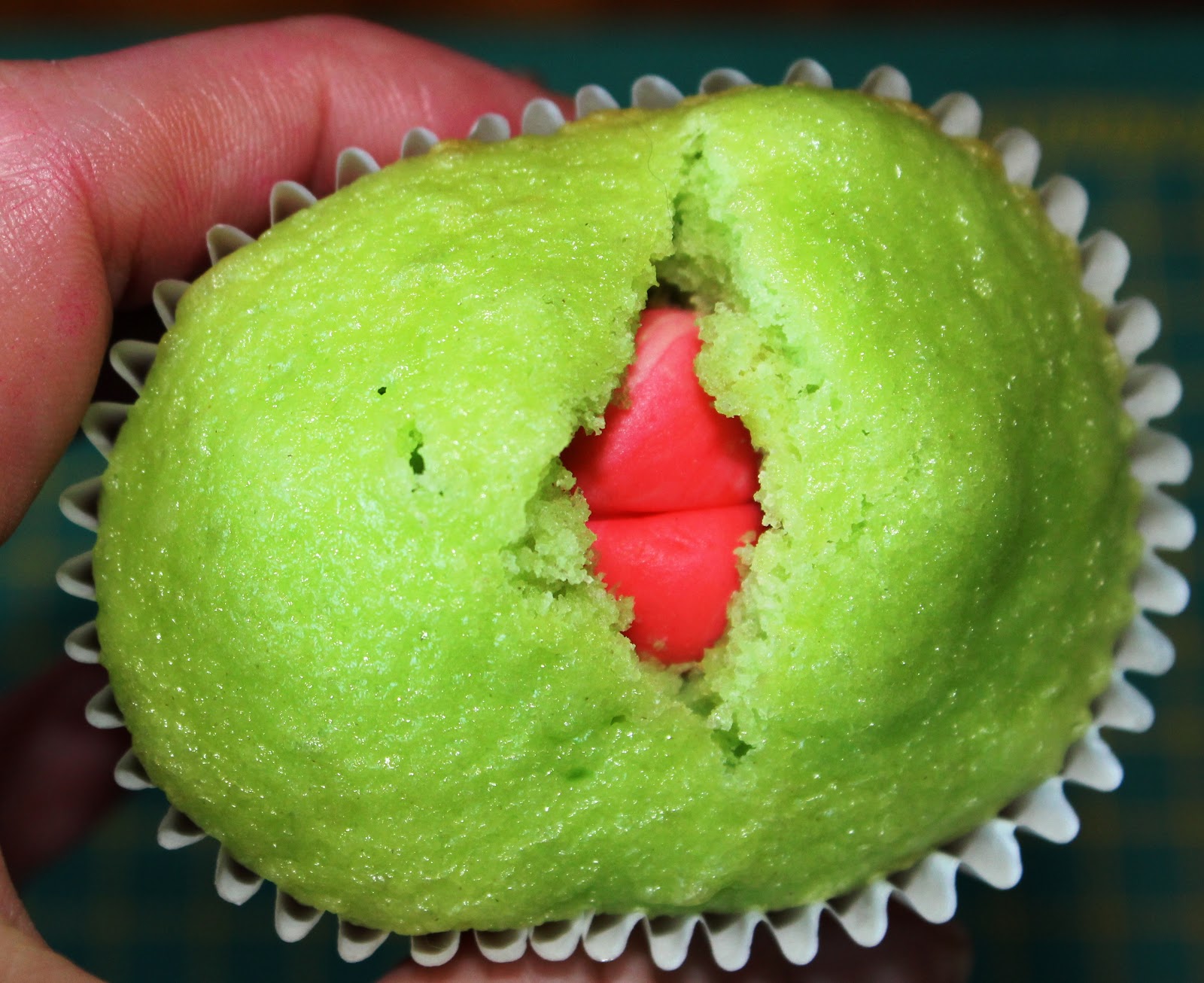 Placed a heart into each one...