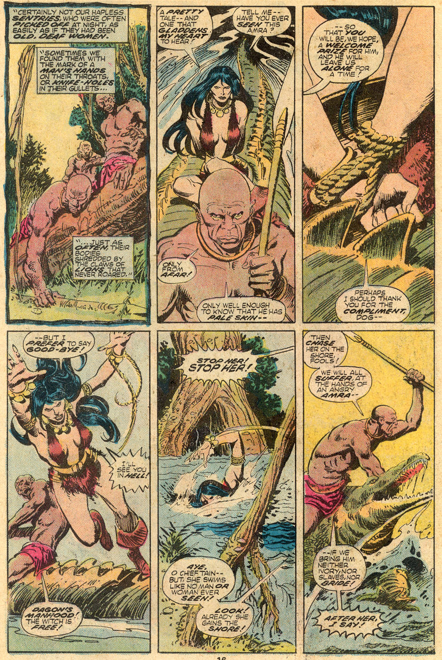 Read online Conan the Barbarian (1970) comic -  Issue #61 - 10