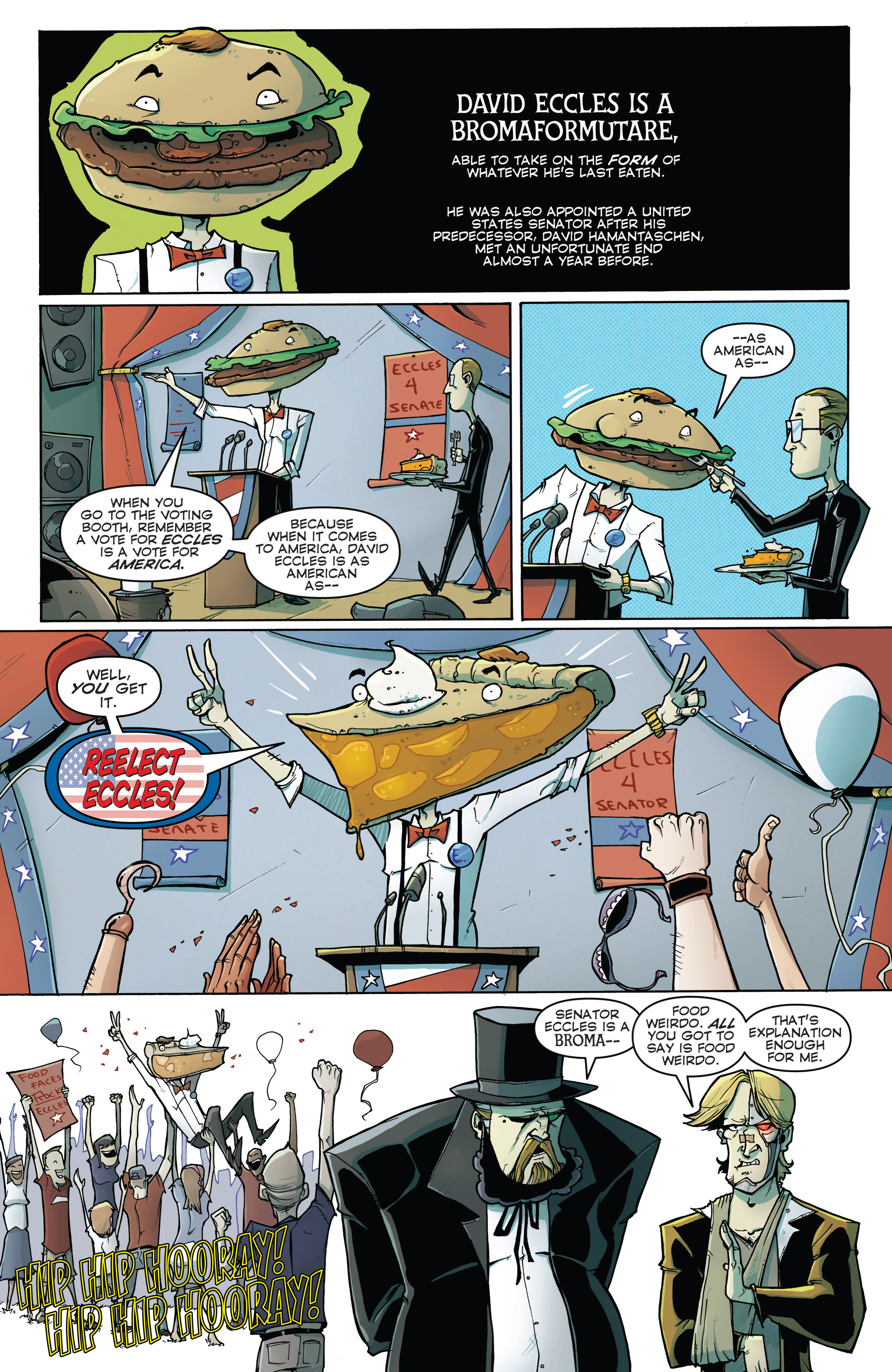 Read online Chew comic -  Issue # _TPB 7 - Bad Apples - 84