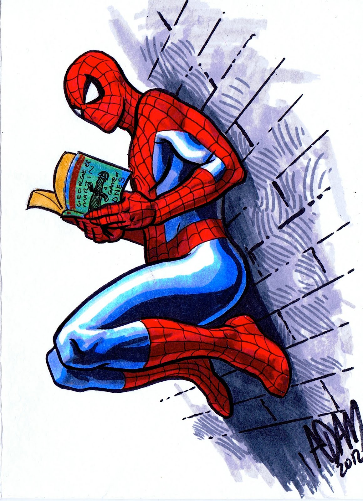 книга человек паук. человек паук сидя. Spider man reading. комикс amazing fantasy 15. человек паук читает.