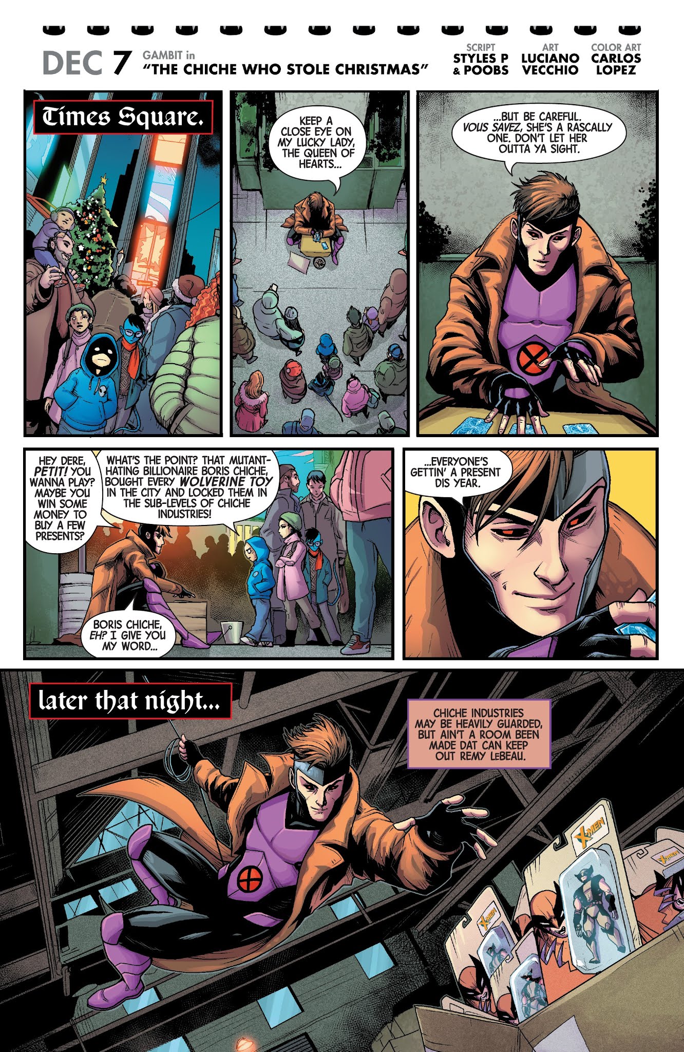 Read online Merry X-Men Holiday Special comic -  Issue # Full - 9