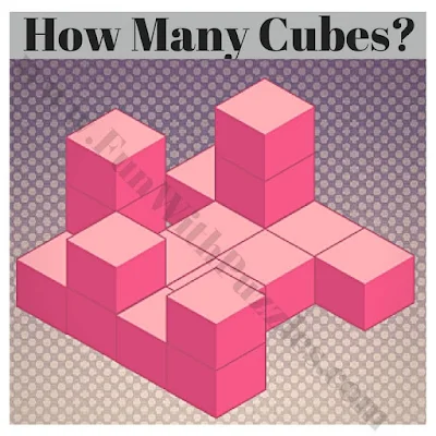 Count the Cubes Puzzles: Spatial Intelligence Challenge-2