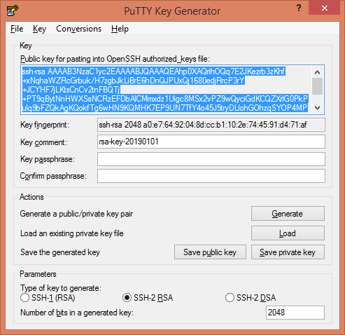 PuTTYgen-generate-keys-06