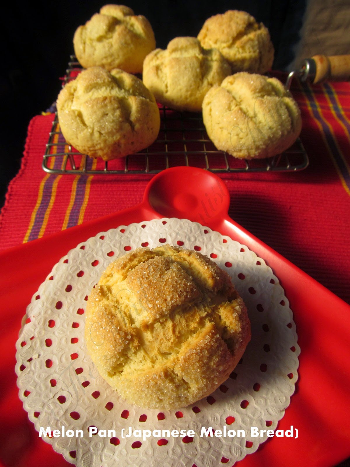 Melon Pan (Japanese Melon Bread)