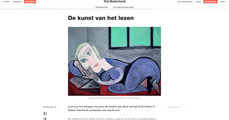 Ward Mertens schrijft Vind ik leuk 5 stukken over de