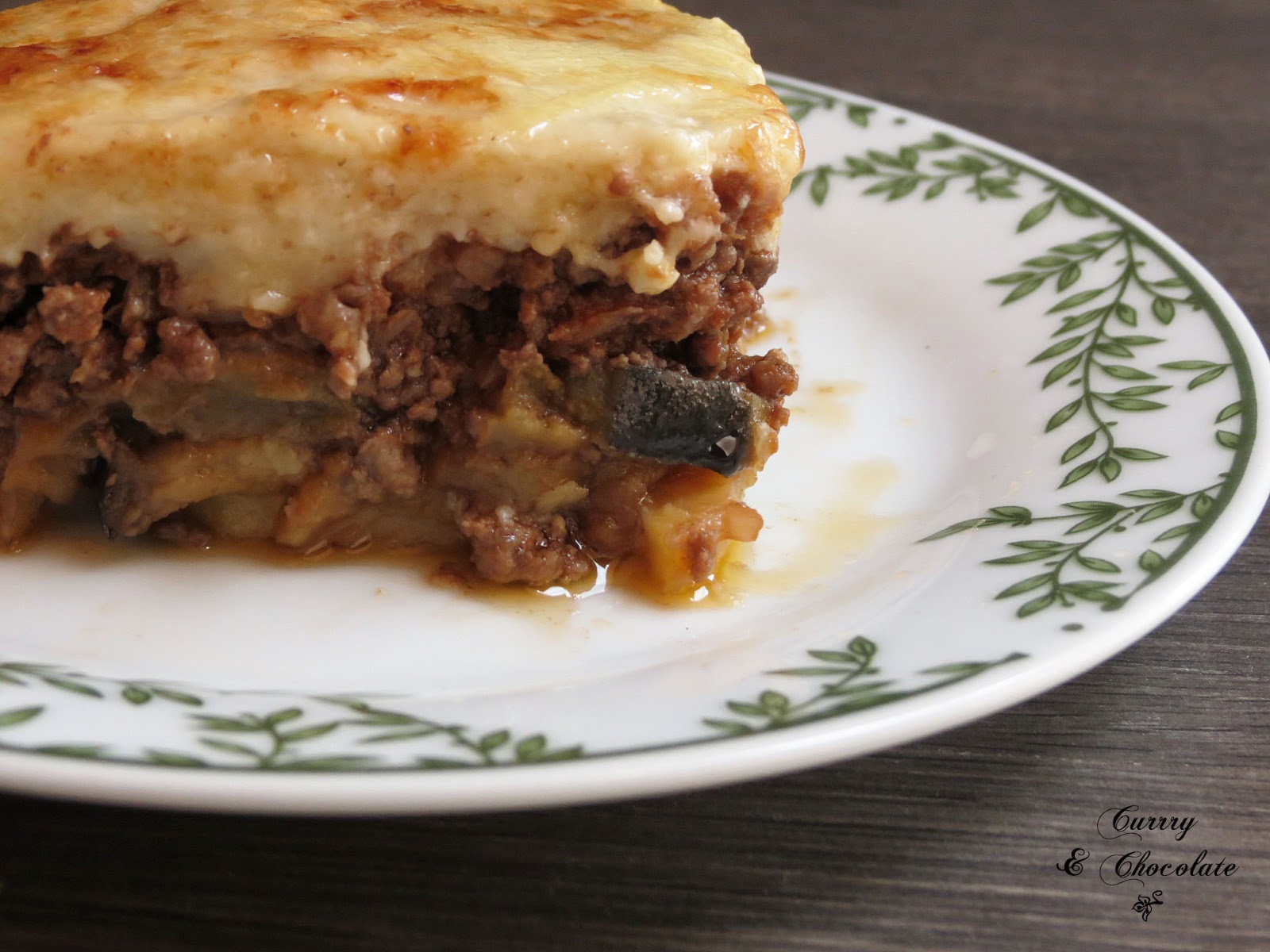 Musaka o moussaka griega, a mi estilo – Greek moussaka Musaka o moussaka griega, a mi estilo – Greek moussaka