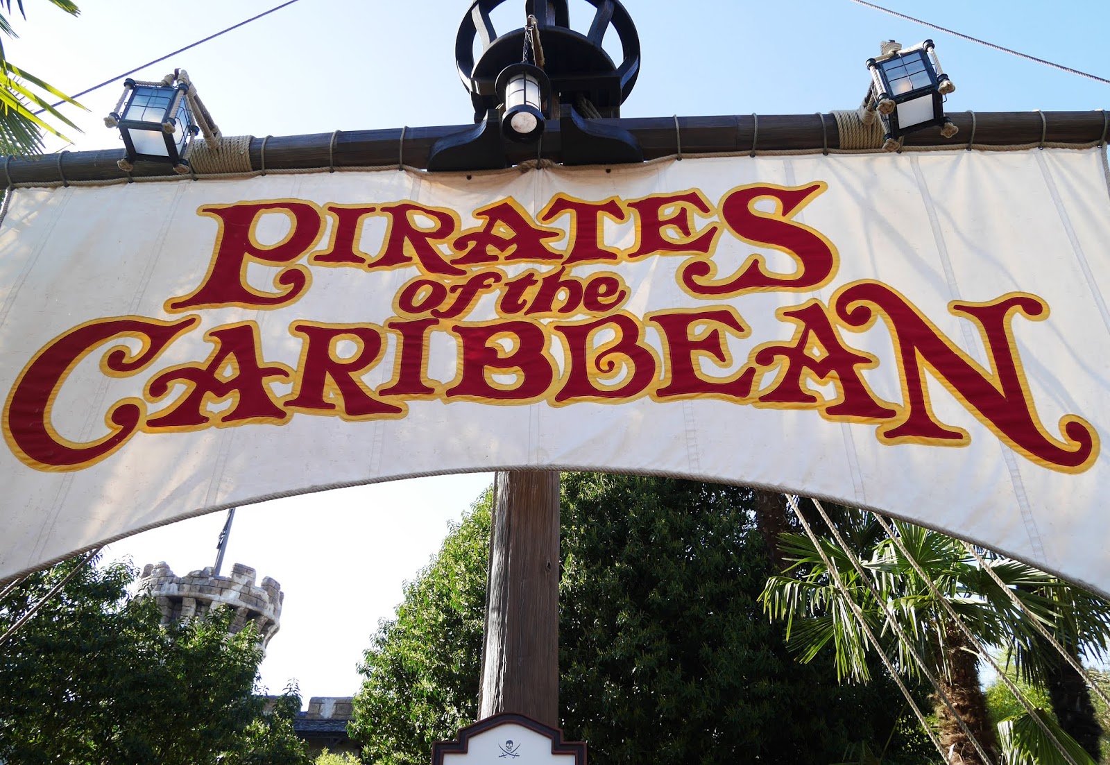 Pirates of the Caribbean ride at Disneyland Paris