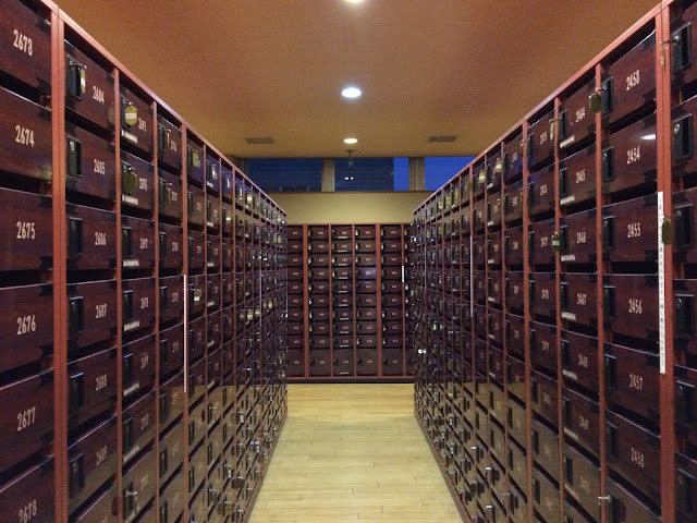 The Locker Room in Oedo Onsen