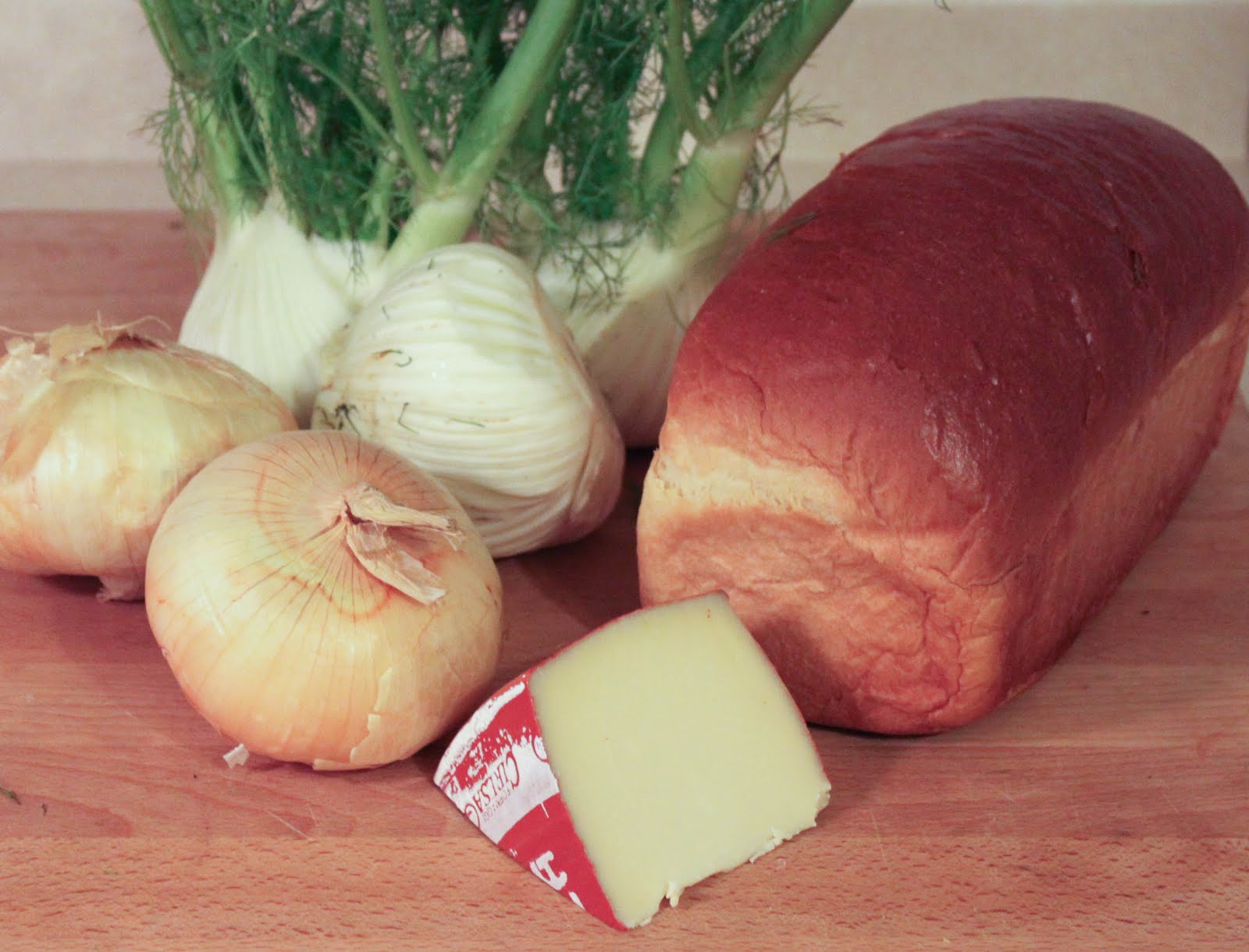 Emily's Culinary Adventures Sous Vide Pork Roast with Savory Fennel Bread Pudding