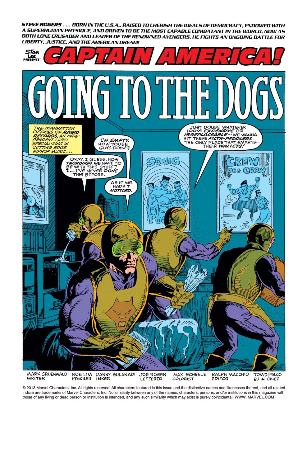 Read online Captain America (1968) comic -  Issue #385 - 2