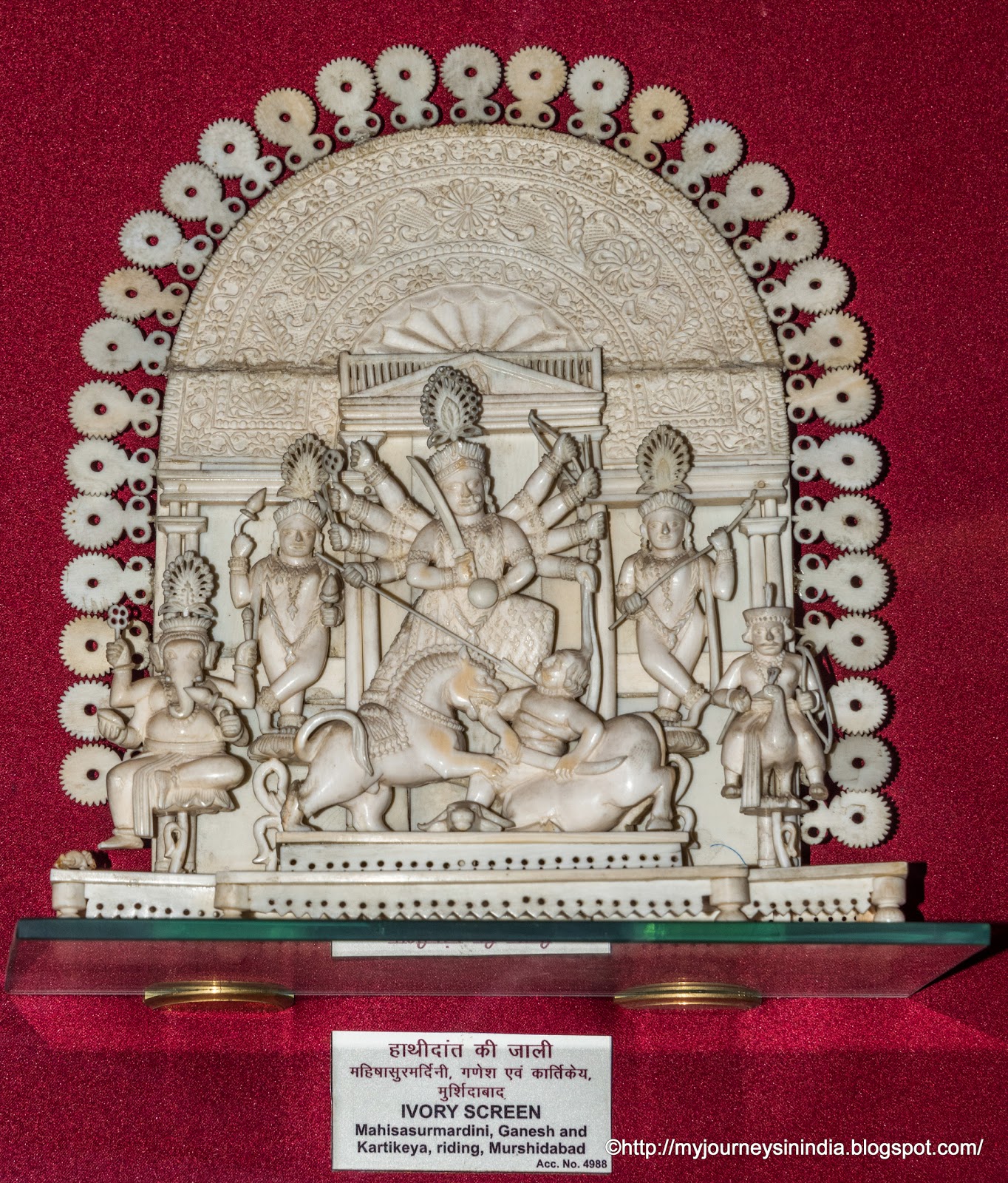 Ivory Sculpture at Albert Hall Museum Jaipur