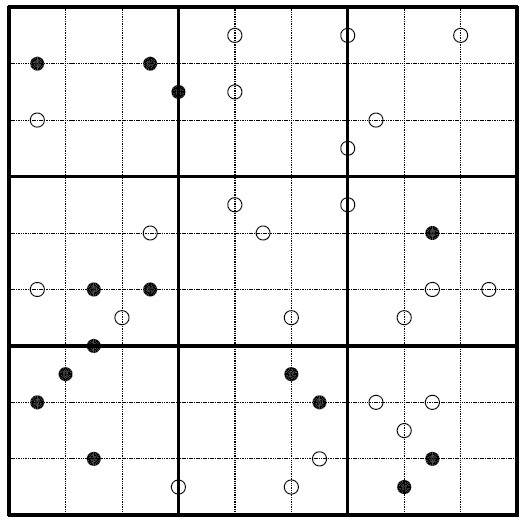 GET SET GO KROPKI SUDOKU