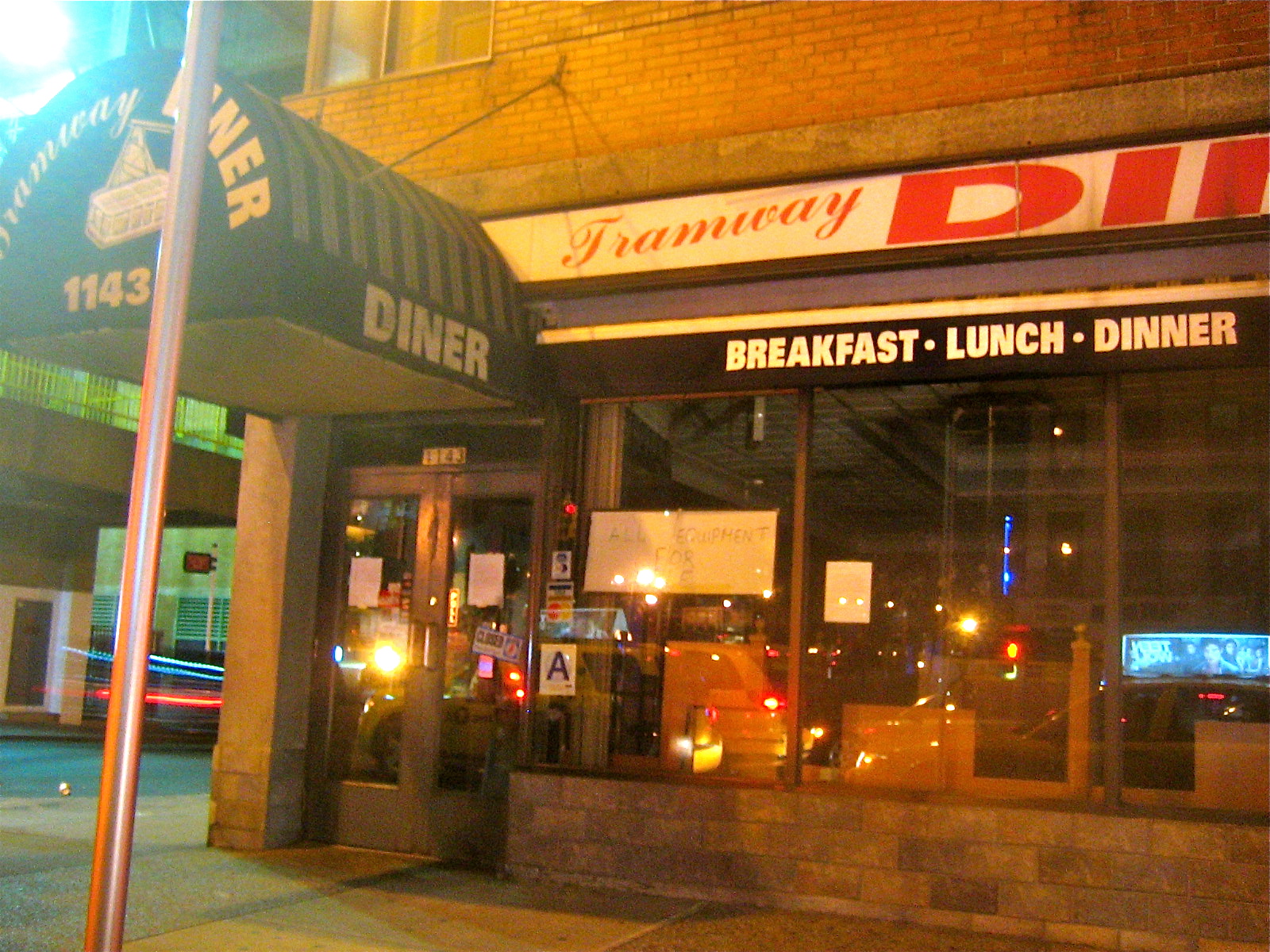 Jeremiah's Vanishing New York Tramway Diner