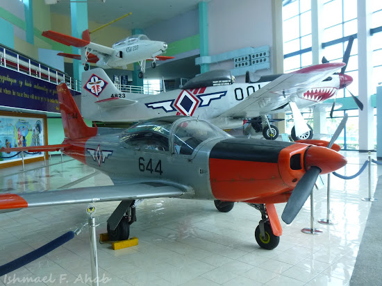 Warplanes on display in PAF Aerospace Museum