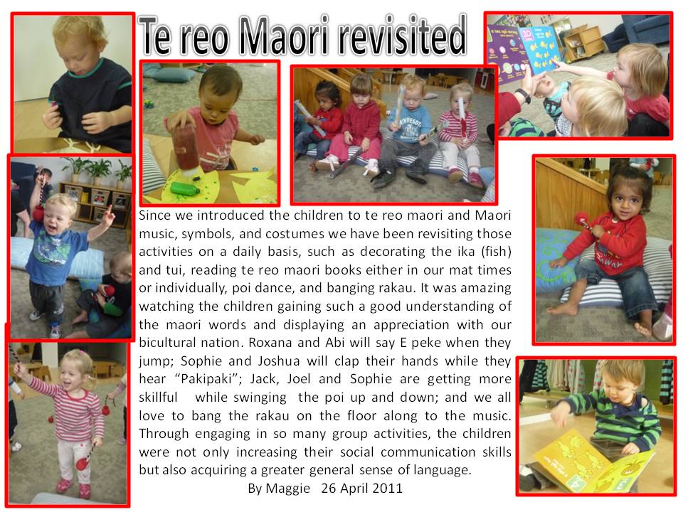 Natural Steps ECE, Ellerslie Mat times and te reo maori revisited