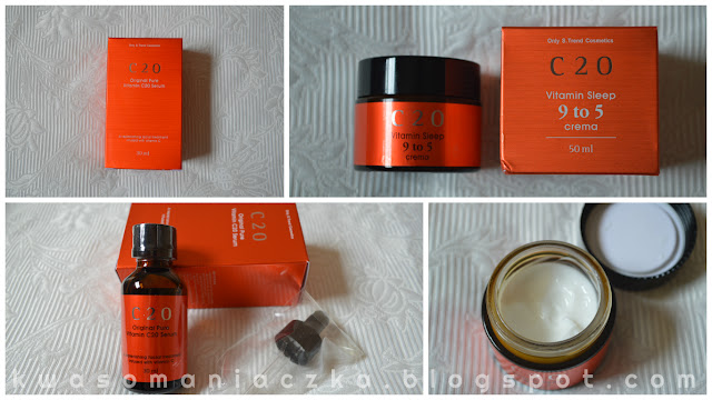 O.S.T. Original Pure Vitamin C20 Serum & Vitamin Sleep 9 to 5 Crema