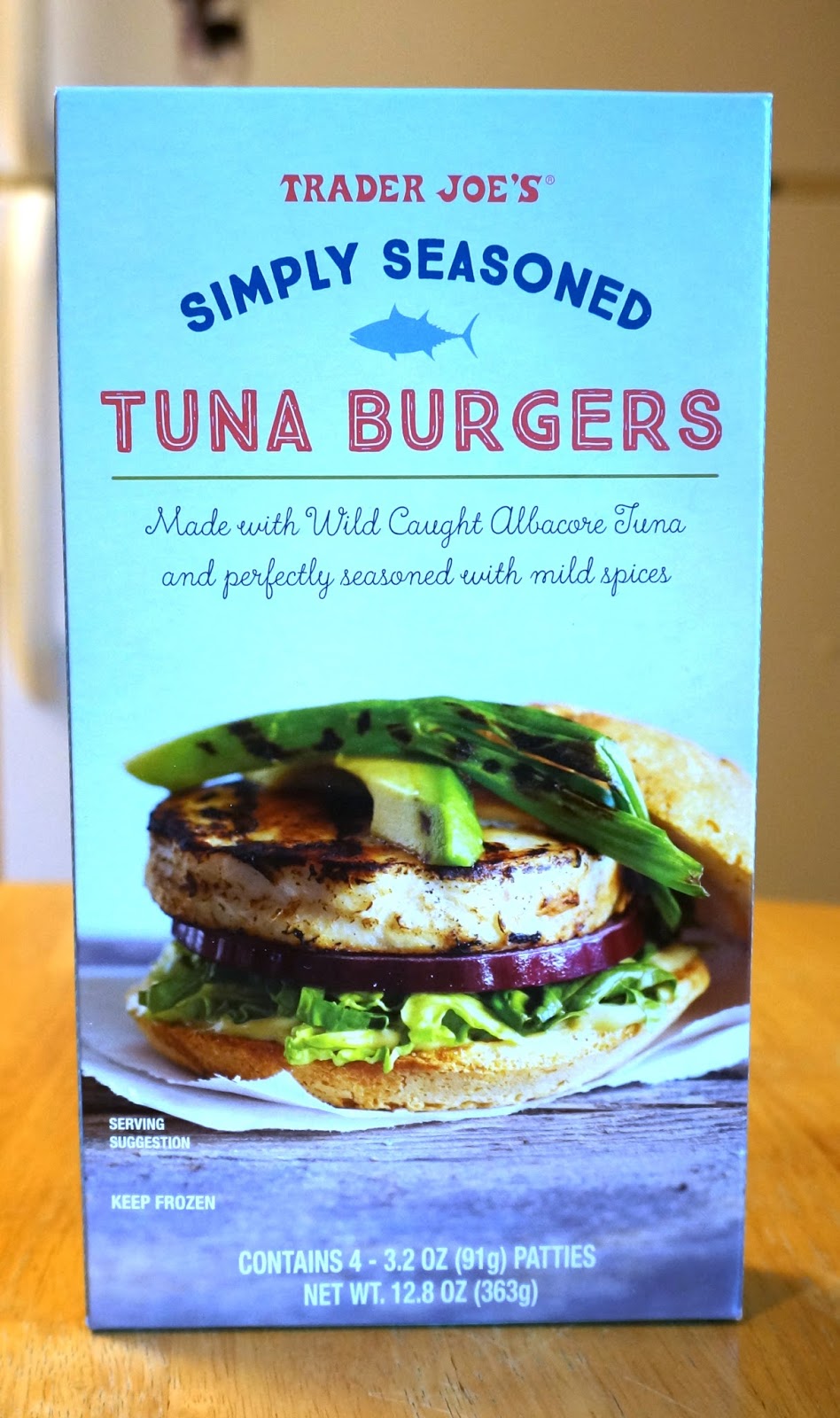 Exploring Trader Joe's Trader Joe's Simply Seasoned Tuna Burgers